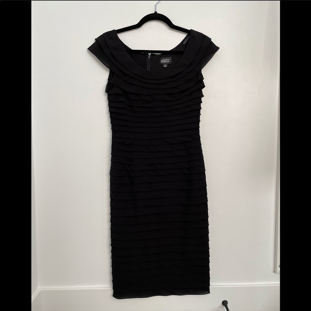 Adrianna Papell Tiered Formal Dress